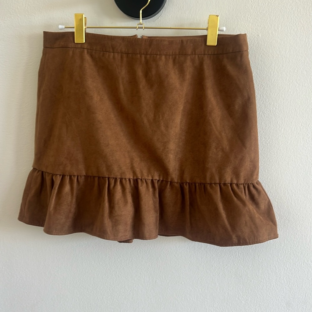 J. Crew ruffle trim skirt, Sz 14